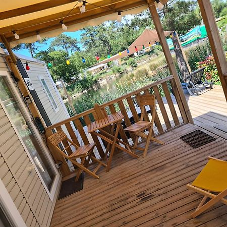 Mobil Home Lege Cap Ferret Camping 4 Etoiles Les Viviers Eksteriør billede